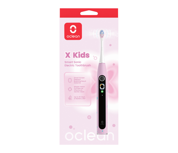 Oclean Oclean Szczoteczka soniczna X Kids (różowa) - 1568705 - zdjęcie 5
